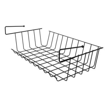 Imagem de Suporte Aramado Organizador Para Prateleira Black Stolf