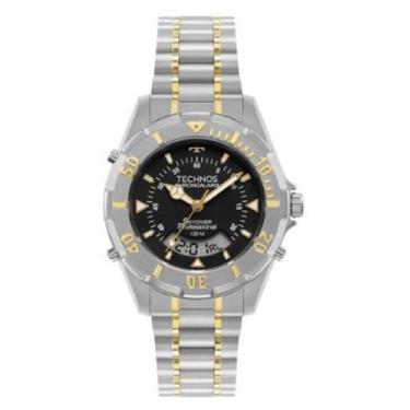 Imagem de Relógio Technos Masculino Skydiver Bicolor WT2050AGN/1P