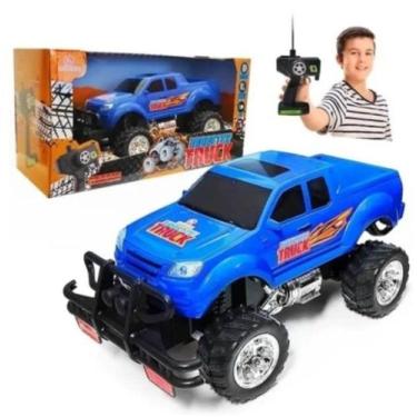 Imagem de Carrinho de Controle Remoto Pickup Azul - Polibrinq 2271