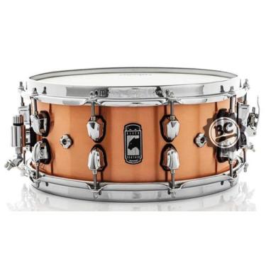 Imagem de Caixa Mapex Black Panther Predator 14x6 Copper Shell em Cobre com aros