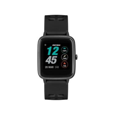 Imagem de Relógio Inteligente Smartwatch Mormaii Life Molifeab/8p, Preto, Preto,