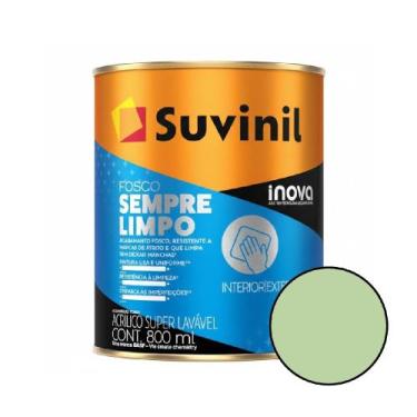 Imagem de Tinta Sempre Limpo Ervas Finas 0,8L Suvinil - SUVINIL ACABAMENTOS G1