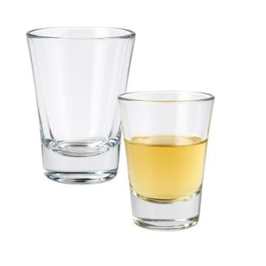 Imagem de Kit 24 Copos de Dose/Shot Tequila Vidro Paraty LotusGlass 60ml Bar Cas