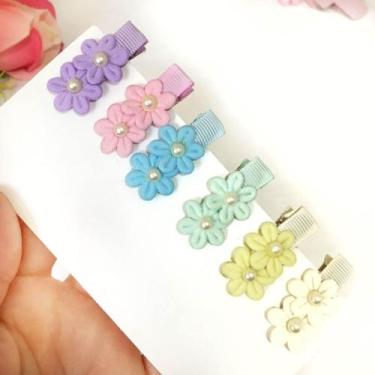 Imagem de Cartela de laços para bebê florzinhas - encantada