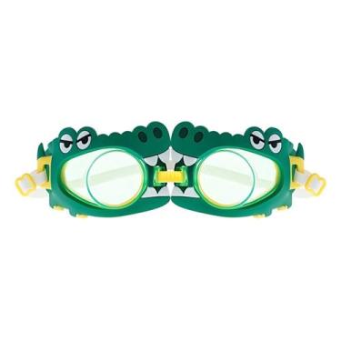 Imagem de Óculos de Mergulho Natação Piscina Infantil Crocodilo - Art Brink