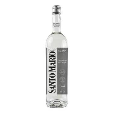 Imagem de Cachaça Santo Mario Prata Amendoim 750ml
