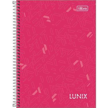 Imagem de Caderno Espiral 1/4 Tilibra Capa Dura Lunix 160 Folhas - Embalagem com