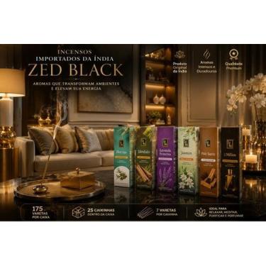 Imagem de Incenso Zed Black Caixa Com 175 varetas 1 Aroma Por Caixa - Escolha Se