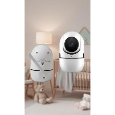 Imagem de Babá Eletrônica Sem Fio Câmera Wi-Fi Com Suporte - Congratulations Sto