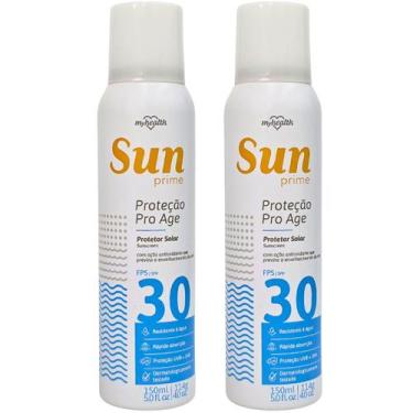 Imagem de Kit 2 Protetor Solar Spray FPS 30 Proteção Pro Age Sun Prime My Health