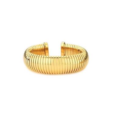 Imagem de Bracelete Ajustável em Aço Inoxidável com Abertura - VIDIÈ