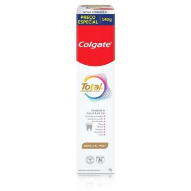 Imagem de Creme Dental Colgate Total Prevenção Ativa Original Mint 140g Preço Es
