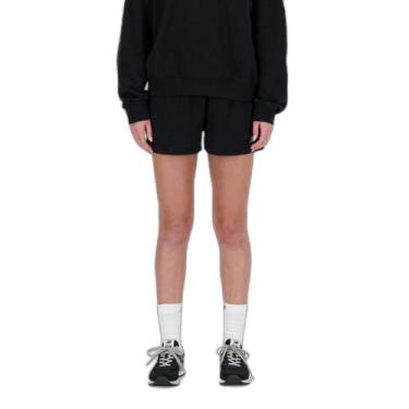 Imagem de Shorts Feminino New Balance Essentials WS41500B Preto, GG