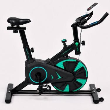 Imagem de Bicicleta bike Ergométrica Spinning academia fitness profissional pain