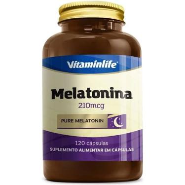 Imagem de Melatonina 210mcg - 120 Cápsulas - VitaminLife