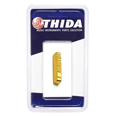 Imagem de Pestana Nut Moldado De Metal ContraBaixo 5 Cordas Dourado