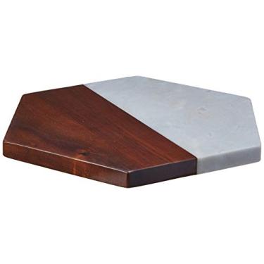 Imagem de Urban Tábua Culinária P/Servir 25, 5cm Mad/marm Marr/bran Et Hexagonal Libbey Único