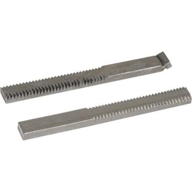 Imagem de Hillman 57101 Eixo rosqueado de 2 peças, 6,35 cm de comprimento, pacote com 3, cinza