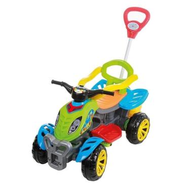 Imagem de Quadriciclo Colorido Maral - Carrinho de Passeio e Pedal