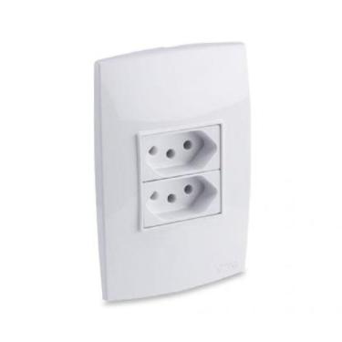 Imagem de Conjunto 2 Tomadas Simples 10A E 20A Force Line