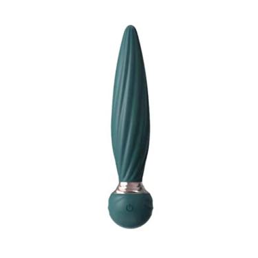 Imagem de Vibrador Língua 360 Graus de Massageador e Estimulador Clitóris Brinquedo Sexual Feminino Zatla (Verde)