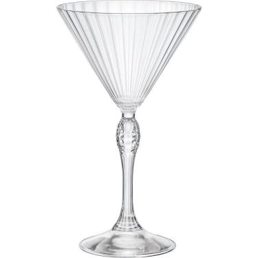 Imagem de BORMIOLI ROCCO AMERICA `20S TAÇA MARTINI 19x11x11cm 240ml CRISTAL TRANSP 6PÇ