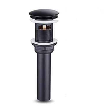 Imagem de Torneira de pia de banheiro torneira de latão preto lavatório de alça única cachoeira quente e fria misturador elegante, com transbordamento, china