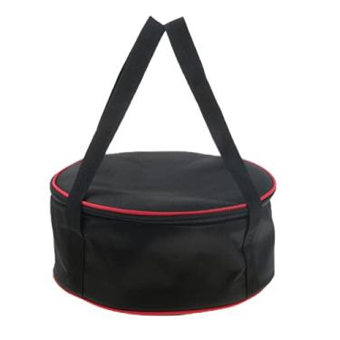 Imagem de LoveinDIY Organizador de utensílios de mesa para acampamento ao ar livre placa de caminhada tigela de prato, bolsa de armazenamento