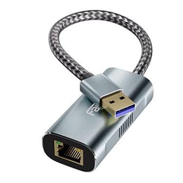 Imagem de Adaptador USB para Ethernet de 2,5 G, adaptador Ethernet USB 3.0 para RJ45, adaptador Gigabit LAN para Nintendo Switch, Xbox 360, laptop, computador, Mac, Chromebook, Microsoft Surface