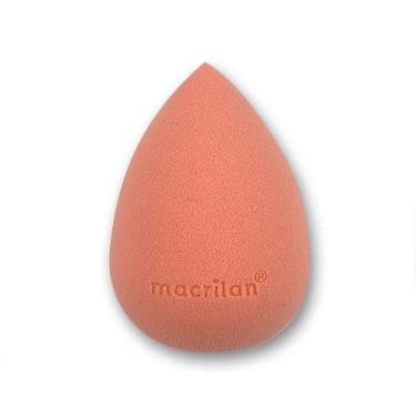Imagem de Esponja Ep09 Gota Para Maquiagem Macrilan - Salmao, Macrilan - Sem Latex