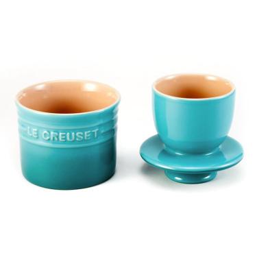 Imagem de Pote para Manteiga Azul Caribe Le Creuset