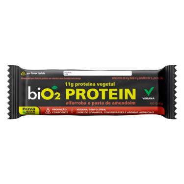 Imagem de Barra Protein Bar Alfarroba E Amendoim Bio2 40G