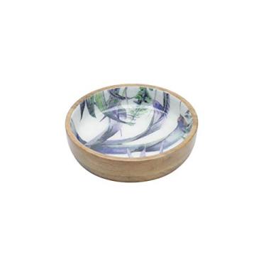 Imagem de BOWL DE MADEIRA FLOWER 19,5x5cm