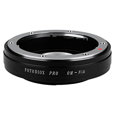 Imagem de Adaptador de montagem de lente Fotodiox Pro, lente seletiva de 35 mm Olympus Zuiko para adaptador de câmera Nikon (consulte a lista de lentes compatíveis), OM-Nikon Pro
