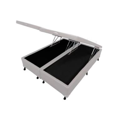 Imagem de Box Baú Castor Queen Branco 158x198x35cm