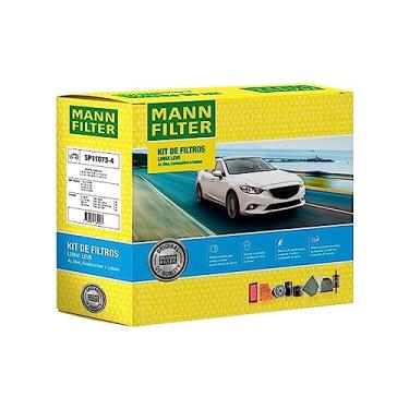 Imagem de MANN-FILTER Original, Kit de Filtros, Filtro do Ar, Óleo, Combustível e Cabine, SP11073-4 para Toyota Corolla, Mann-Filter