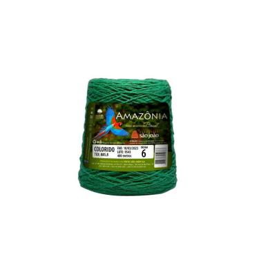 Imagem de Barbante Amazonia 400g Fio 6 Crochê Tricô