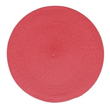 Imagem de LYOR - Lugar Americano de Polipropileno Fresno Espiral Vermelho 38cm