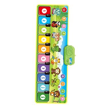 SAFIGLE 1Pc Cobertor De Jogo De Brinquedo De Música Brinquedos Para  Crianças Piano Infantil Teclado De Jogo Tapete De Teclado De Piano Tapete  De Chão Teclado De Piano Bebê Tapete Musical