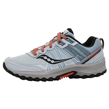 Imagem de Saucony Excursion TR14 Feminino, Céu/Coral, 7.5 Wide