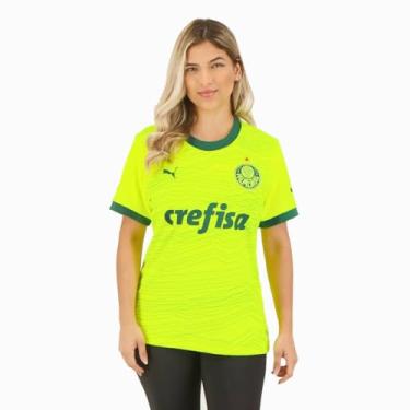 Imagem de Camisa Puma Palmeiras III 2023 Feminina