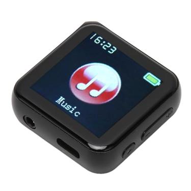 Imagem de Gravação Mp3 Player, Mp3 Player Gravador de Voz Redução de Ruído um Botão Operação Gerenciamento de Música Rádio Despertador para a Escola (4g)