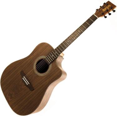 Imagem de Violão Elétrico Folk Rozini Presença Brasil Rx315 At Ct Lp