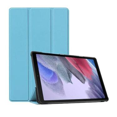Imagem de Capa Case Smart Para Galaxy Tab A7 T500 T505 (Tela 10.4") - C7 COMPANY (Azul Claro)