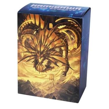 Imagem de MTG Decks & More - Mangas de Dragão Dourado - 100 Peças - Capas Protetoras para Cartas Colecionáveis