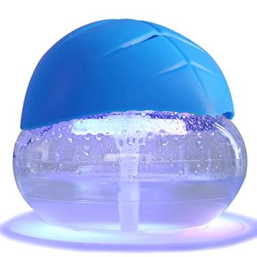 Imagem de ap airpleasure Purificador à base de água, purificador e aromatizador de ar, aromatizador de ar com 7 luzes LED que mudam de cor para cômodos (azul profundo)
