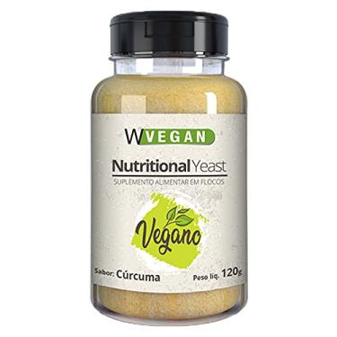 Imagem de W Vegan Nutritional Yeast Flocos Sabor Curcuma 120G