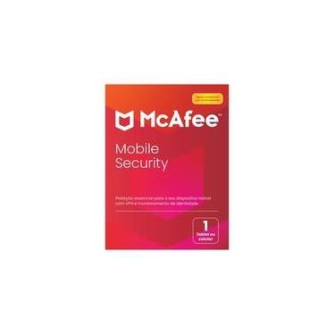 Imagem de McAfee Mobile Security, Proteção para 1 Tablet ou Móvel, 1 Ano - MMB31BNR1RAAD