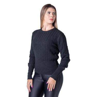 Imagem de Blusa Linha Feminina Facinelli 651102 Preta