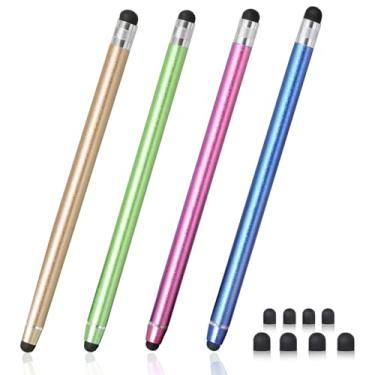 Imagem de Canetas Stylus para telas sensíveis ao toque, canetas Stylus Abiarst de alta precisão capacitiva para iPad, iPhone, tablets, Samsung Galaxy, todos os dispositivos universais de tela sensível ao toque